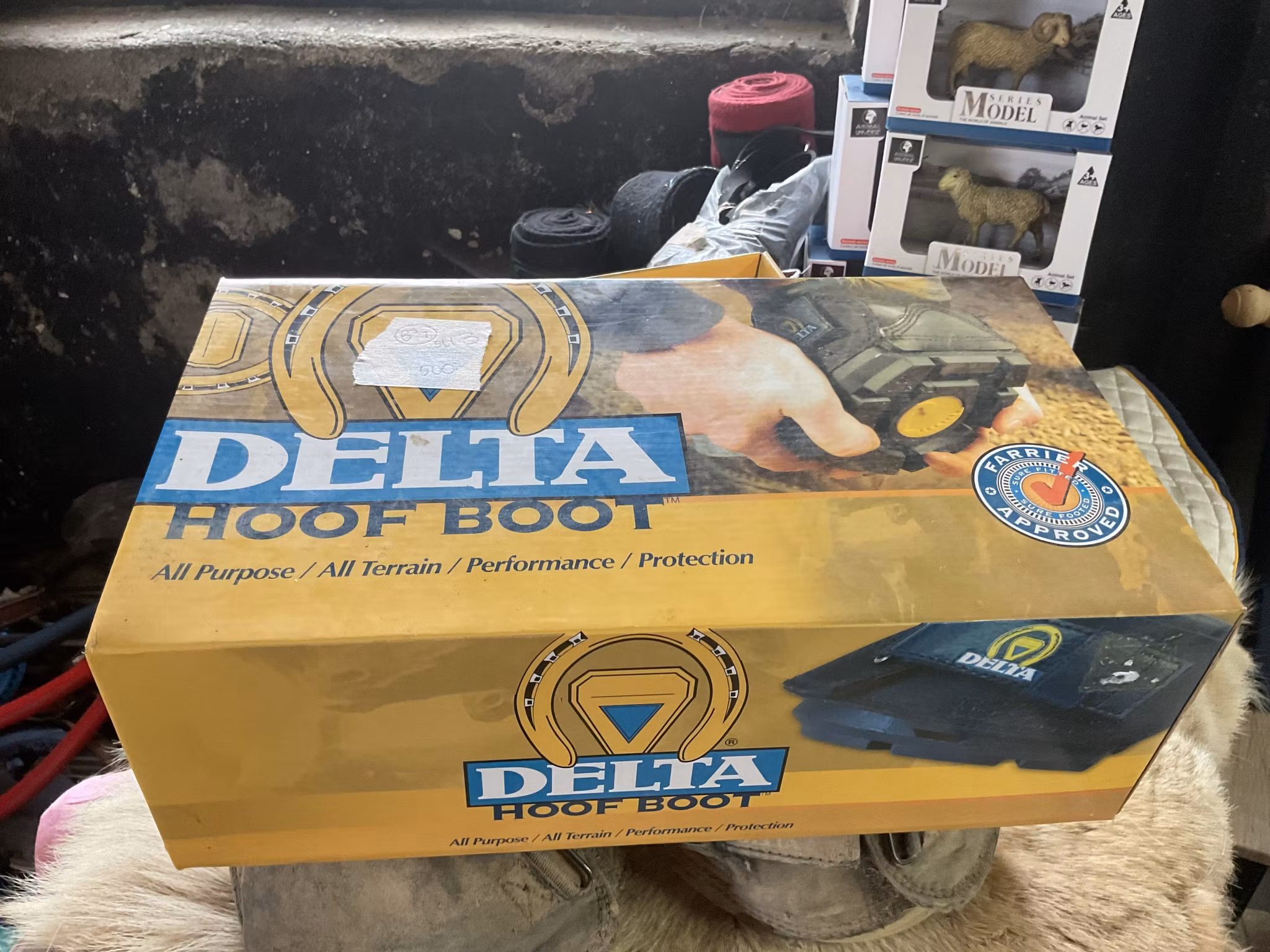 Delta hoof boot, barfota boots, stl 3