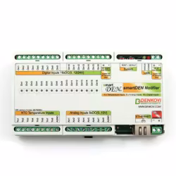 smartDEN Notifier - IoT Module with MQTT, eMail Alerts, XML/JSON API