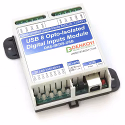 USB 8 Opto-Isolated Digital Inputs Module