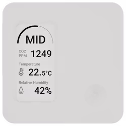 Elsys EIAQd10 Indoor Air Quality sensor  Display
