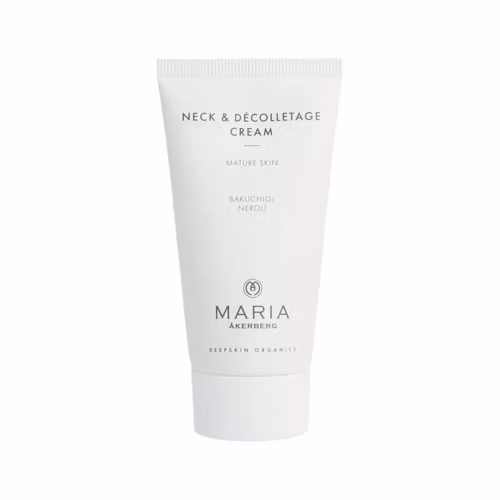 Neck & Décolletage Cream från Maria Åkerberg är en utslätande creme för hals och dekolletage. Den rika konsistensen går väl in i huden och är speciellt framtagen för mogen hud som behöver stramas upp.