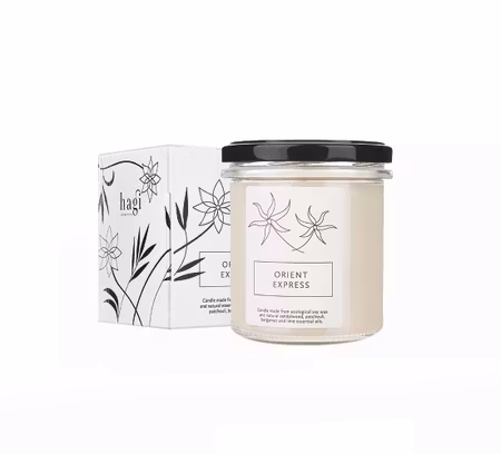 Soy Wax Candle ORIENT EXPRESS HAGI doftljus med orientaliska doftnoter