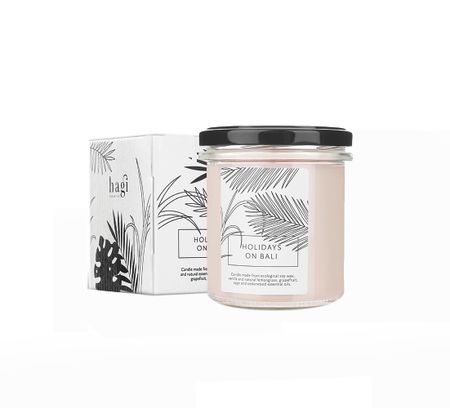HAGI Soy Wax Candle BALI HOLIDAY - Doftljus med somriga toner.