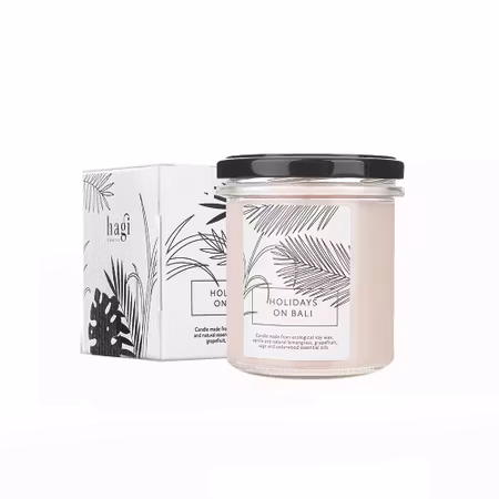 HAGI Soy Wax Candle BALI HOLIDAY - Doftljus med somriga toner.