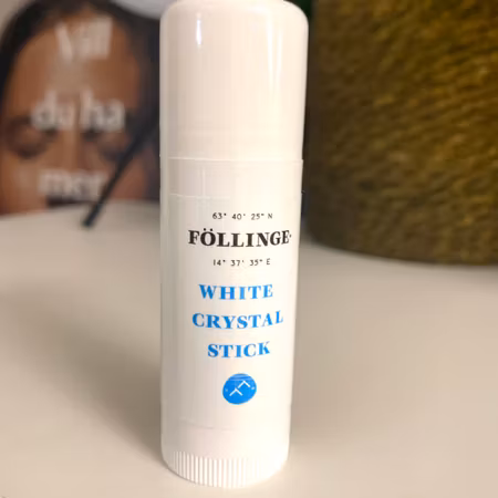 White Crystal Stick Linimentstift vita blomman Föllinge
