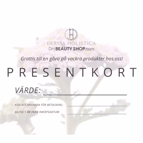 Få presentkortet skickat