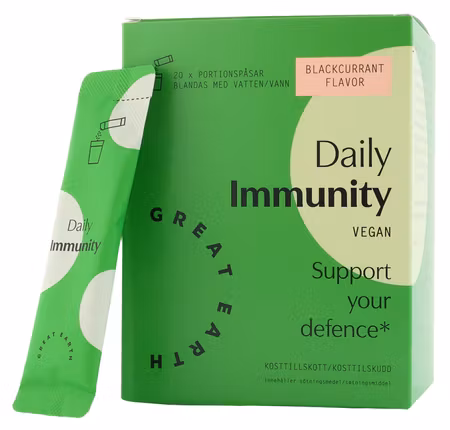 Daily Immunity GREAT EARTH minibrus för immunförsvaret