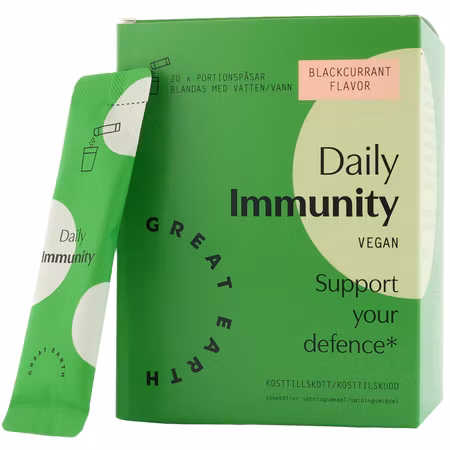 Daily Immunity GREAT EARTH minibrus för immunförsvaret
