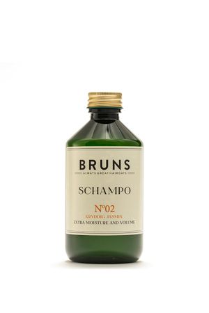 SCHAMPO No 2 BRUNS Kryddig Jasmin. Normalt, torrt & tjockt hår 2 storlekar..