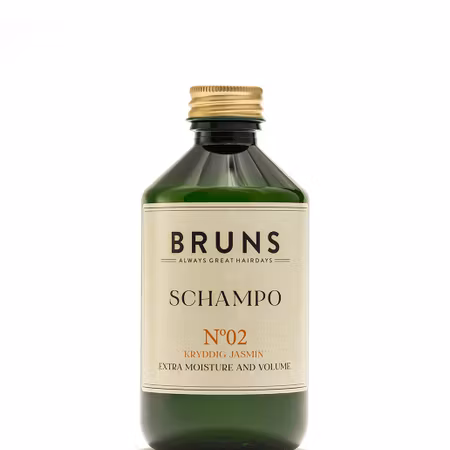 SCHAMPO No 2 BRUNS Kryddig Jasmin. Normalt, torrt & tjockt hår 2 storlekar..
