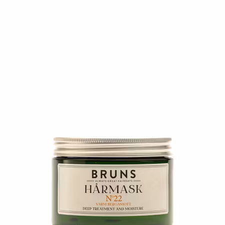 HÅRMASK No 22 BRUNS Varm Bergamott torrt/ skadat/ tjockt hår