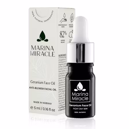 Geranium Face Oil MARINA MIRACLE 2 storlekar