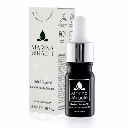 Herbal Face Oil MARINA MIRACLE 2 storlekar