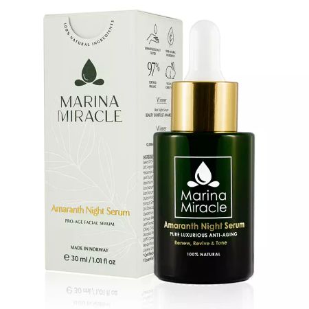 Amaranth Night Serum  MARINA MIRACLE 2 storlekar