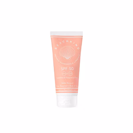 Natural Sunscreen Sensitiv Fragrance Free BEACHKIND 2 storlekar