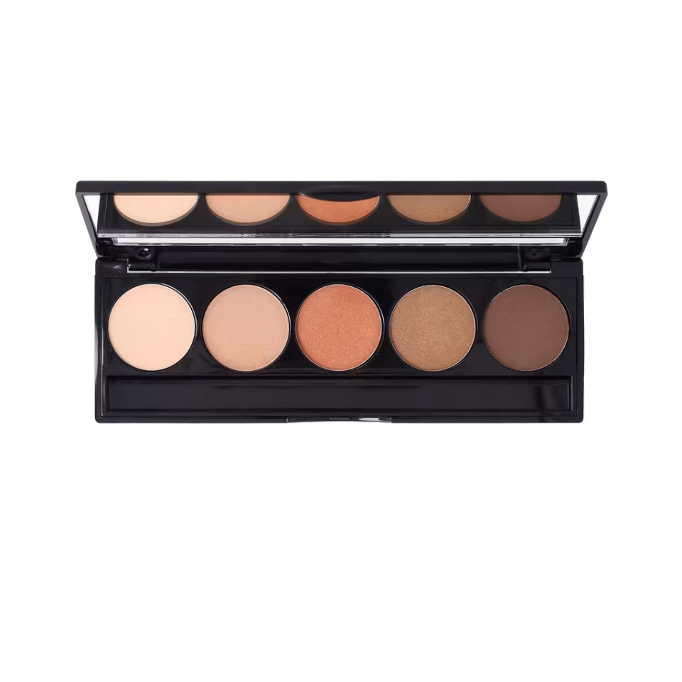 Eyeshadow Collection Warm Earth är en ögonskuggspalett i limited edition från Maria Åkerberg, med fem vackra färger i varma, jordiga toner.