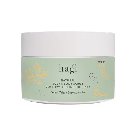Natural Sugar Body Scrub Forest Tales HAGI - kroppspeeling