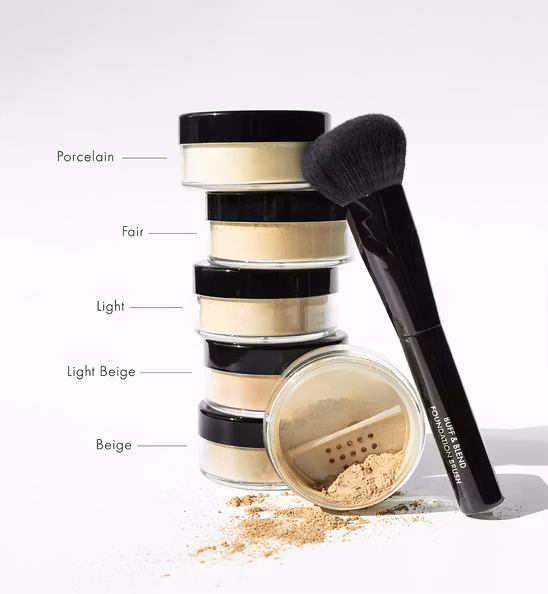 LIGHT BEIGE Loose Mineral Foundation SPF 25 MARIA ÅKERBERG
