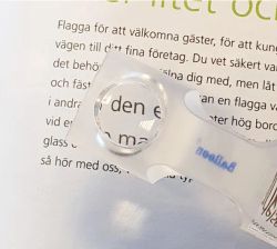 Läsförstoringslinjal 20 cm