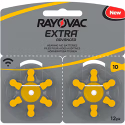 Rayovac Extra 10 Gul 12 batterier