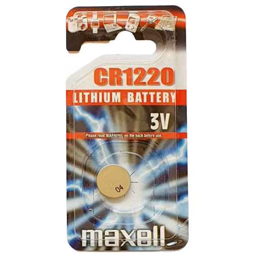 CR1220 Maxell Lithium