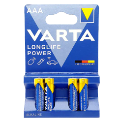 Varta AAA batteri 4-pack