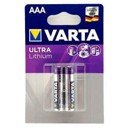 Varta AAA Lithium batteri 2-pack