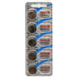CR1632 Maxell 5-pack