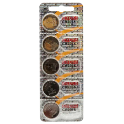 CR2016 Maxell 5-pack