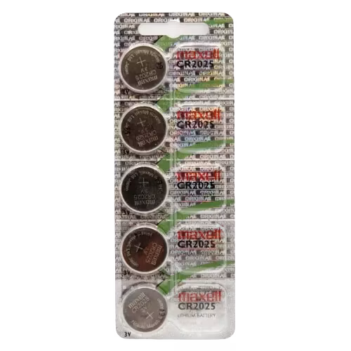 CR2025 Maxell 5-pack Lithium