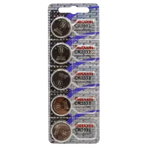 CR2032 Maxell 5-pack Lithium