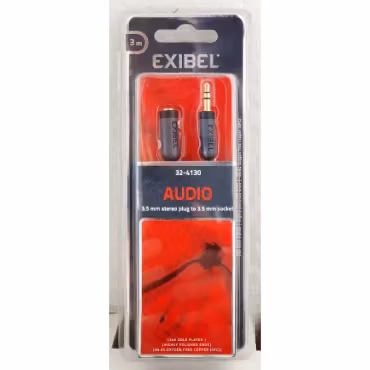 Audio Förlängningssladd 3 m