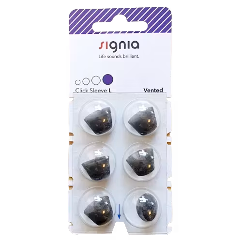 Signia Click Sleeve VENTED L