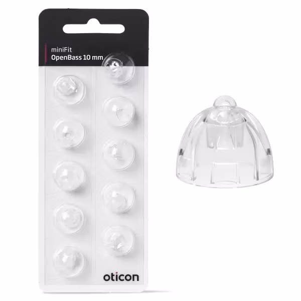 Förpackning Oticon OPENBASS Dome MiniFit