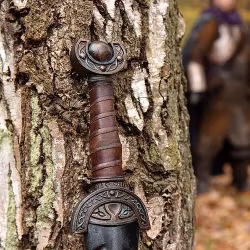 Battleworn keltiska bladsvärd