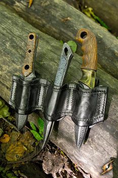 Rogue Knife Set & Hållare