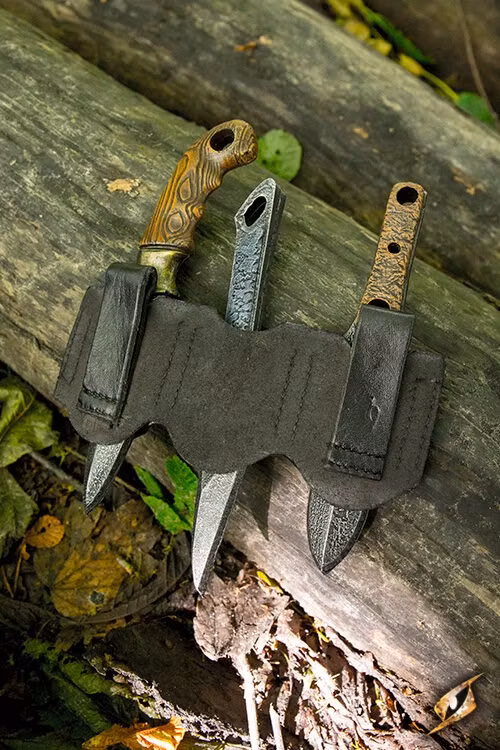 Rogue Knife Set & Hållare