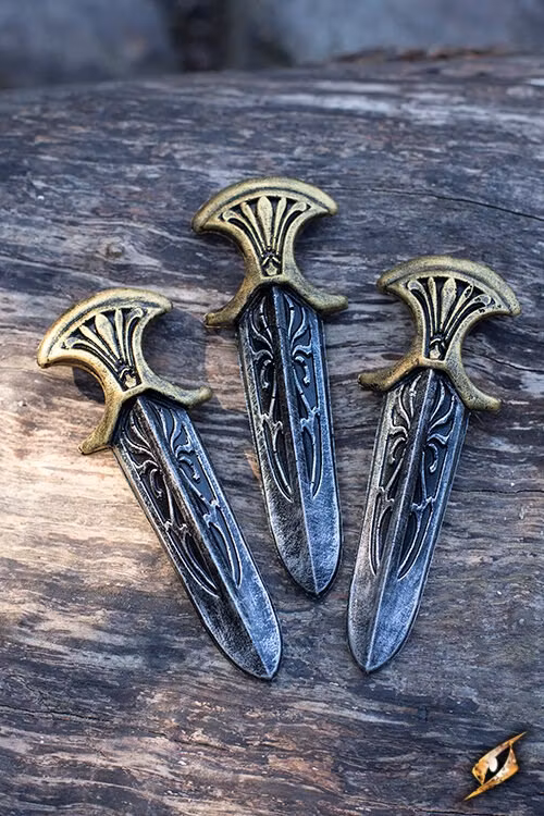 Assassin inkvisitor Knivar - 13 cm 3 st