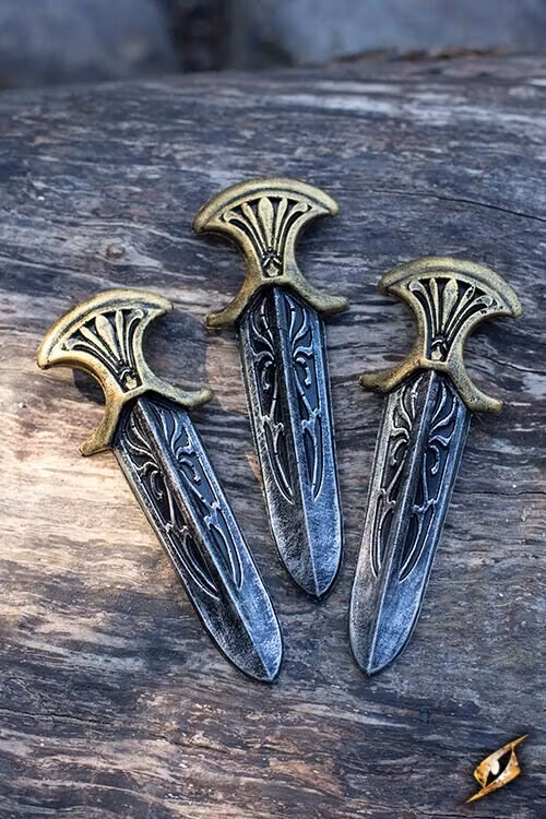 Assassin inkvisitor Knivar - 13 cm 3 st
