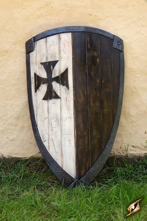 Templar sköld - 90x60 cm