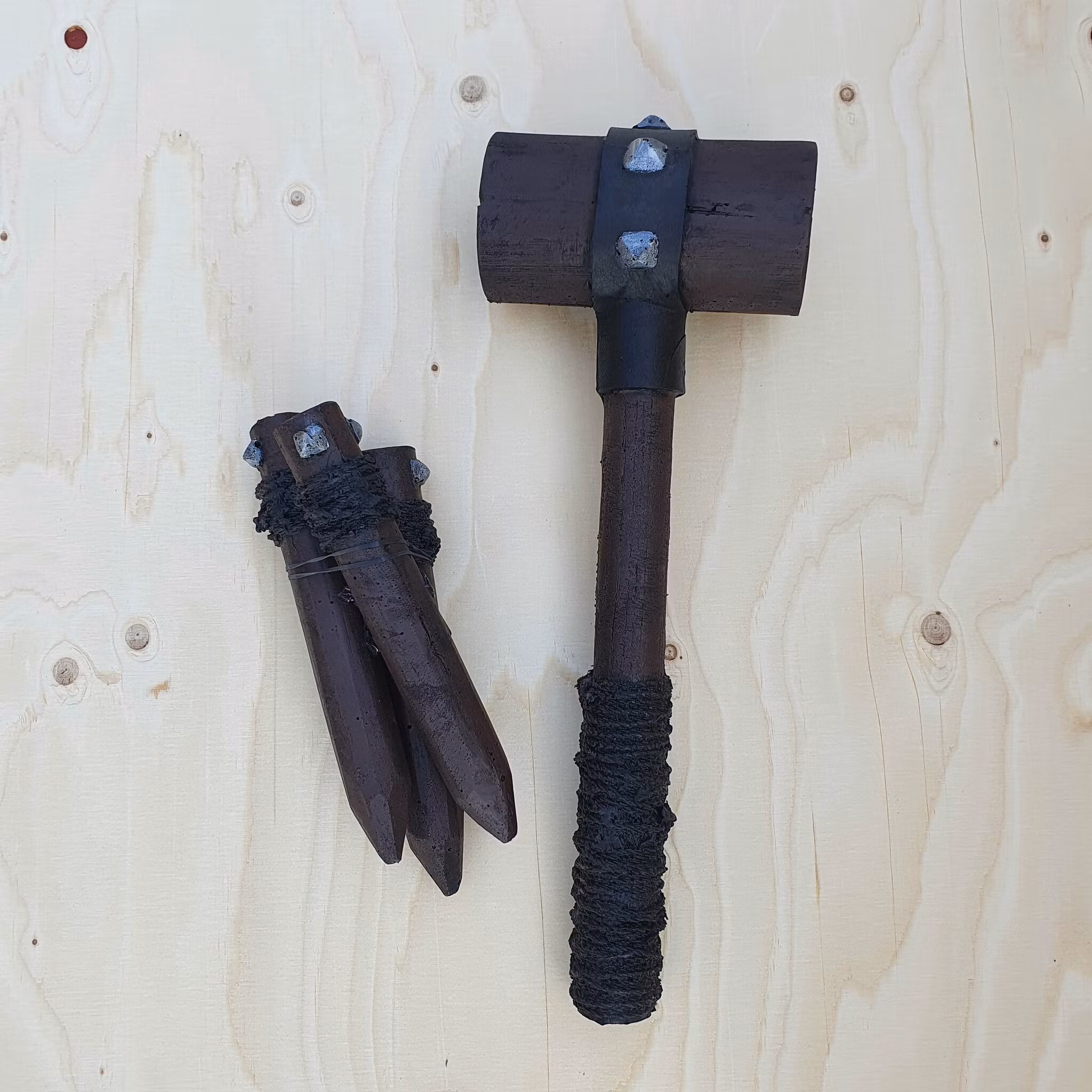 Vampyr hammare med påle