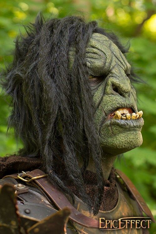 Orc Brute med hår