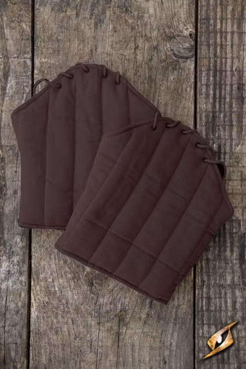 Gambeson Warrior with Short Sleeves - Brown