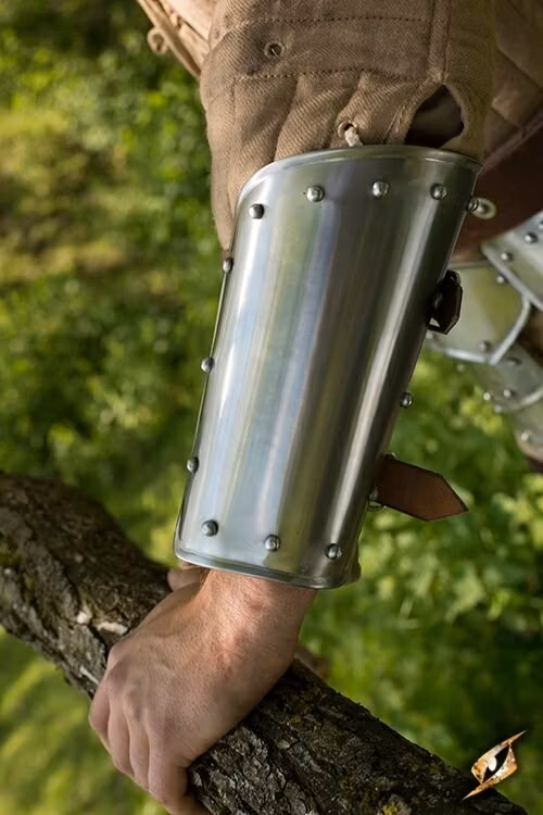 Arm Protection Warrior - Polished Steel