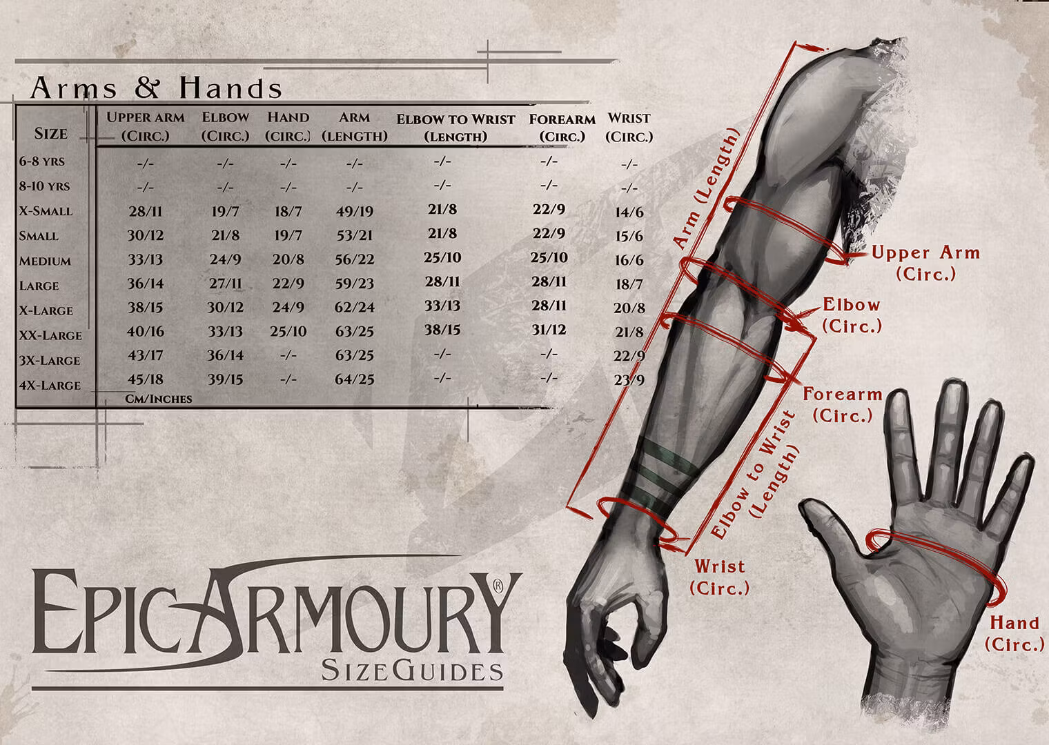 Arm Protection Warrior - Epic Dark