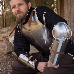 Enclosed Arm Protection - Polished Steel