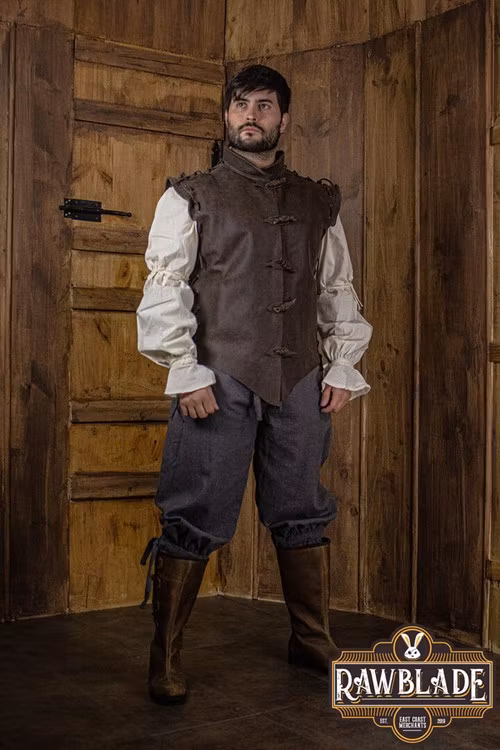 Diego Leather Jerkin