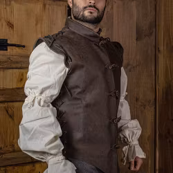 Diego Leather Jerkin