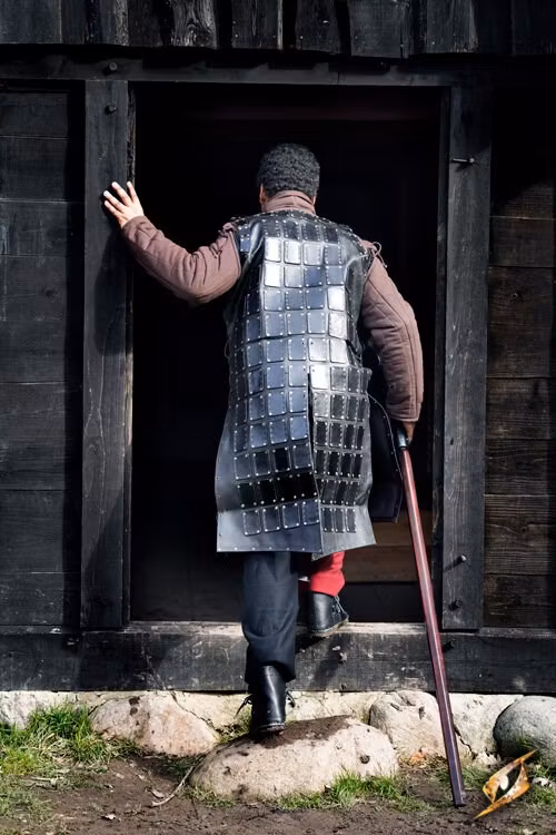 Leather Brigandine - Svart