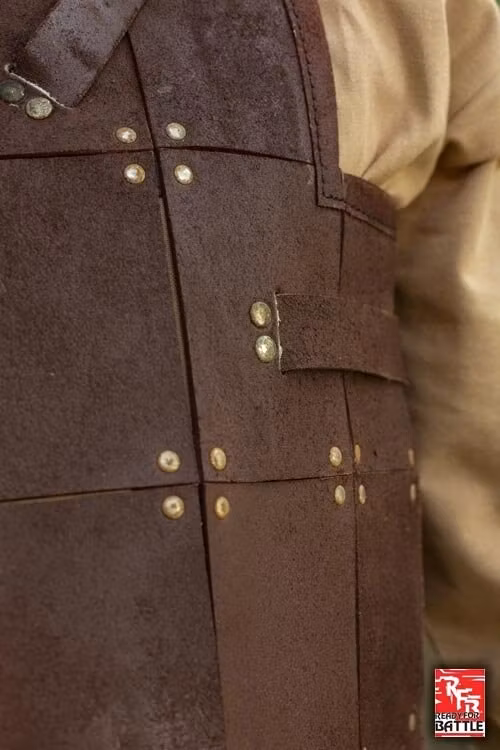 RFB Fighter Leather Armour - Brun